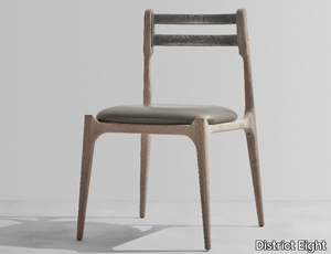 ASSEMBLY - Oak chair with integrated cushion _ District Eight