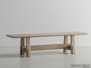 ODETTE - Wooden bench _ District Eight