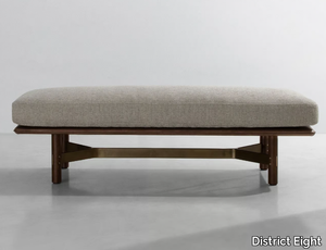 STILT - Contemporary style upholstered fabric bench _ District Eight