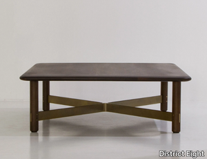 STILT - Low square oak coffee table _ District Eight