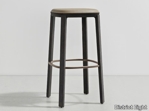 COLLETTE - High ash stool with integrated cushion _ District Eight