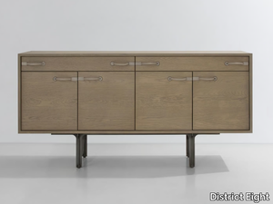 TOTE - Oak sideboard with doors _ District Eight