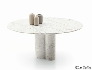 ARCADE - Round marble table _ Ditre Italia