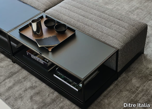 BAG - Rectangular metal coffee table for living room _ Ditre Italia