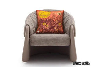 BLAZER - Fabric easy chair with armrests _ Ditre Italia