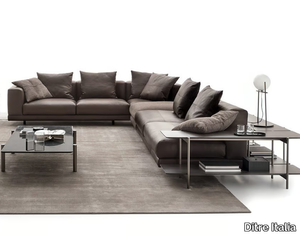 NEVYLL LOW - Corner leather sofa _ Ditre Italia