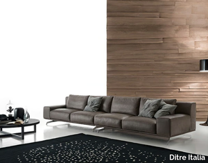 DALTON LEATHER - Sectional Eco-leather sofa _ Ditre Italia