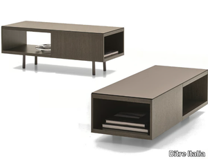 UNION/URBAN - Rectangular coffee table with storage space _ Ditre Italia