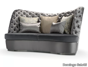 THALIA - 3 seater curved tufted sofa _ Domingo Salotti