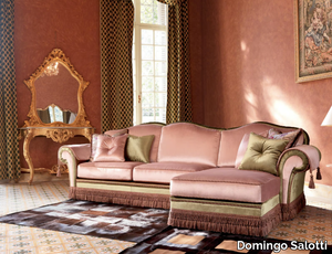 ARTHUR - Fabric sofa with chaise longue _ Domingo Salotti