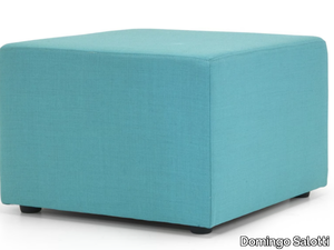 BASIC - Upholstered square fabric pouf _ Domingo Salotti