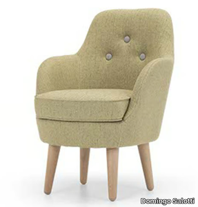 CORNELL SMALL - Upholstered fabric armchair _ Domingo Salotti