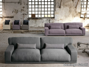 DOYLE - 3 seater sectional fabric sofa _ Domingo Salotti