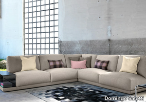 DOYLE - Corner sectional fabric sofa _ Domingo Salotti