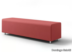 LEVY - Modular fabric bench with fire retardant padding _ Domingo Salotti