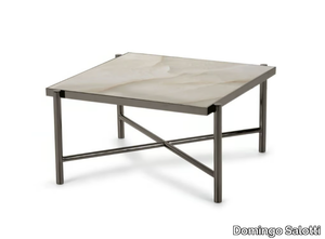 REA - Low square ceramic coffee table _ Domingo Salotti