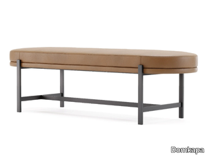 COLBERT - Upholstered leather bench _ Domkapa