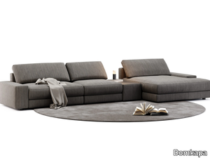 EDWARD - Sectional fabric sofa _ Domkapa
