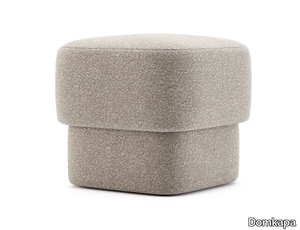 KATE - Square fabric pouf _ Domkapa