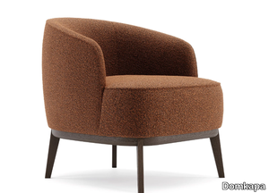 MEGAN - Fabric armchair with armrests _ Domkapa