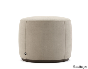 RACHEL - Upholstered round fabric pouf _ Domkapa