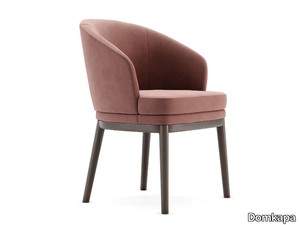 RUTH - Upholstered chair with armrests _ Domkapa