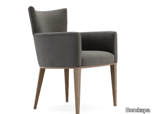 VIANNA - Upholstered chair with armrests _ Domkapa