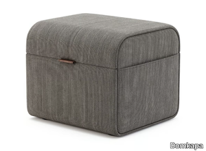 ADLEY - Storage fabric pouf _ Domkapa