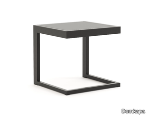 BONDI - Square steel and laminates top side table _ Domkapa