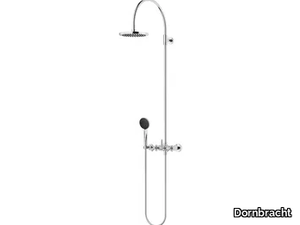 TARA 26632892 - Wall-mounted shower panel with hand shower _ Dornbracht