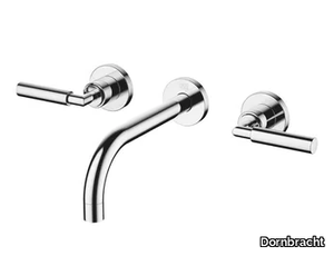 TARA 36712882 - Wall-mounted washbasin tap with individual rosettes _ Dornbracht