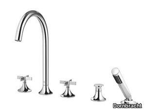 VAIA 27522809 - Deck mounted 5 hole bathtub tap with hand shower _ Dornbracht