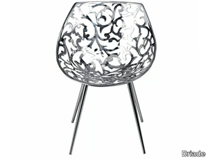 MISS LACY - Stainless steel chair _ Driade