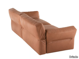 NEIL - Sectional leather sofa _ Driade