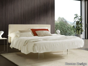 PLANE - Fabric double bed with upholstered headboard _ Duomo Design