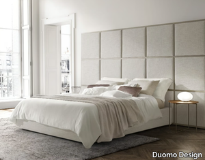 SCACCO A3 - Upholstered boiserie system in fabric _ Duomo Design