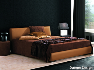 ARON SPONDA STONDATA - Upholstered double bed _ Duomo Design