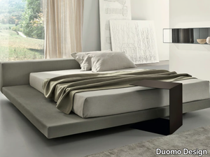 ATLANTE - Double bed with upholstered headboard _ Duomo Design