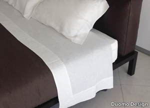 Bed sheet - Solid-color cotton bed sheet _ Duomo Design