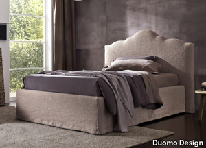 ELETTRA - Full size upholstered storage bed _ Duomo Design