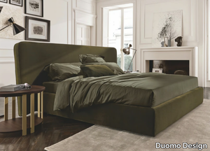 FIRENZE - Upholstered fabric double bed _ Duomo Design