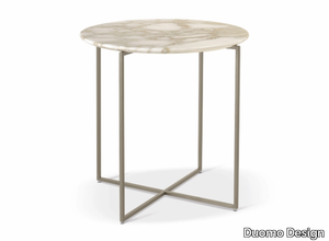 GILL - Round marble coffee table _ Duomo Design