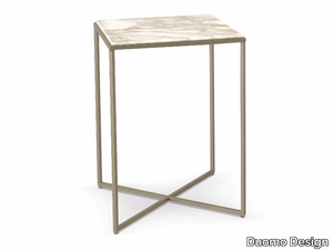 SIRIO - Square marble coffee table _ Duomo Design