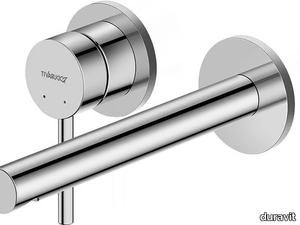 CIRCLE - Wall-mounted single handle washbasin mixer _ Duravit