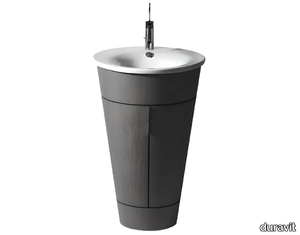 STARCK 1 - Round ceramic washbasin _ Duravit