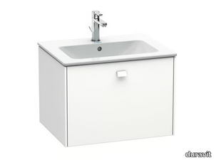 BRIOSO - Single wall-mounted vanity unit with drawers _ Duravit