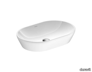 D-NEO - Countertop oval ceramic washbasin _ Duravit