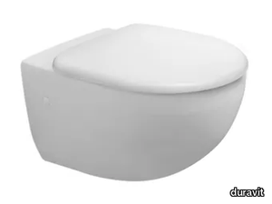 ARCHITEC - Wall-hung ceramic toilet _ Duravit