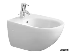 ARCHITEC - Wall-hung ceramic bidet _ Duravit