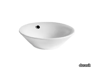 STARCK 1 - Countertop ceramic washbasin _ Duravit